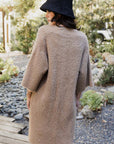 Ultra-Soft Luxe Mohair Knit Cardigan Ponchos