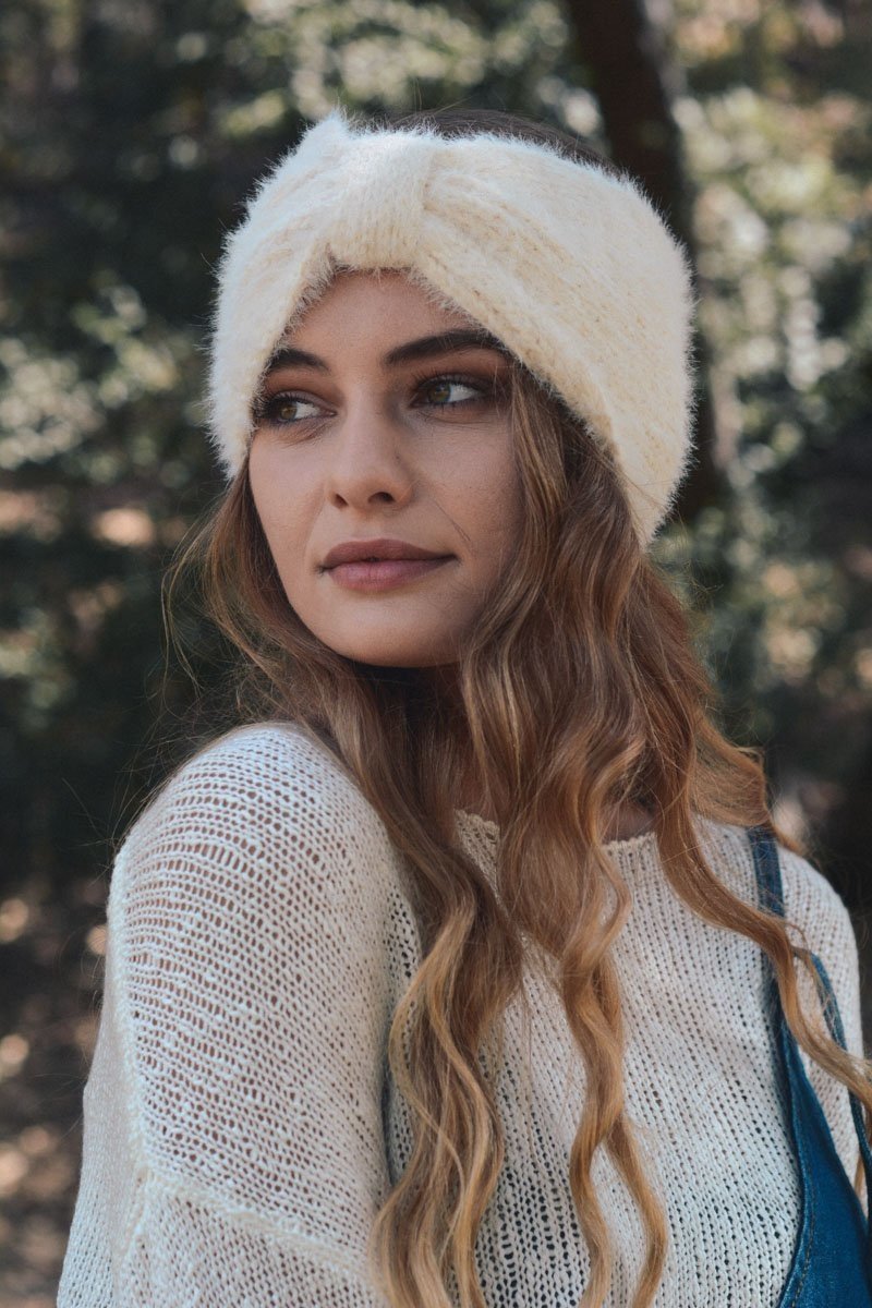 Ultra Soft Mohair Headband Hats &amp; Hair