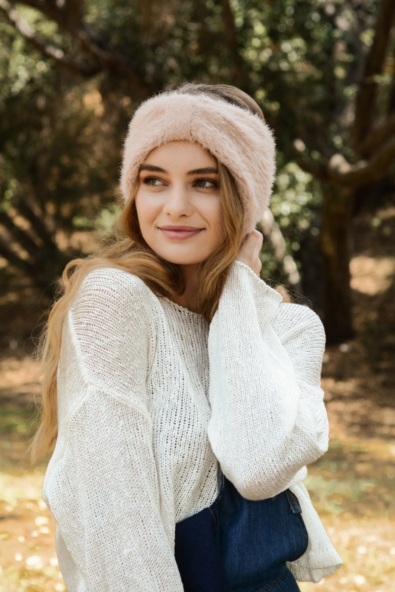 Ultra Soft Mohair Headband Hats &amp; Hair