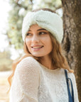 Ultra Soft Mohair Headband Hats & Hair Mint