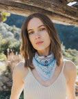 Vintage Colorful Paisley Bandana Bandanas