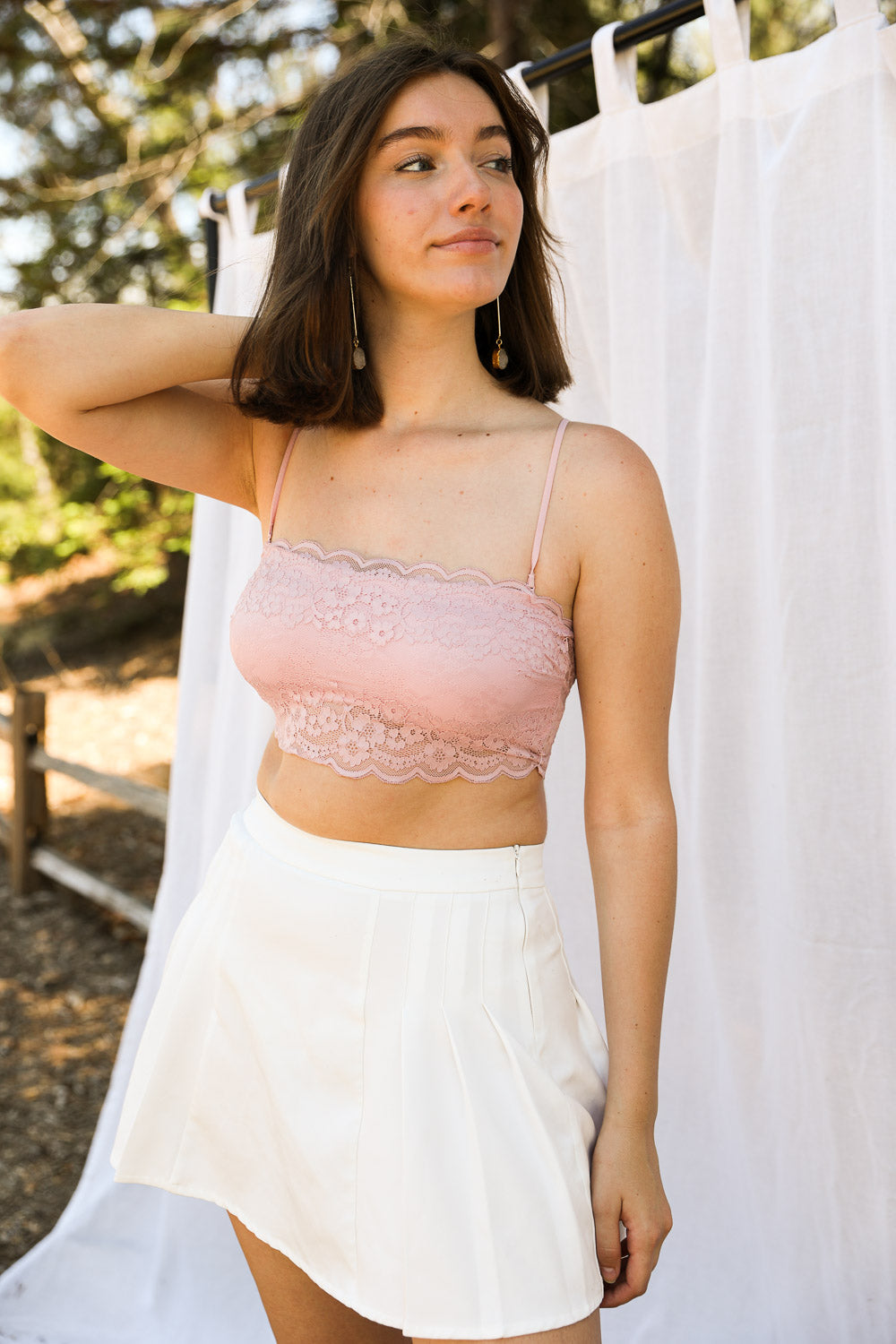 Leto Collection - Wide Lace Bandeau $25 – Thank you
