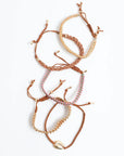 Woven Stackable Beaded Bracelet Jewelry